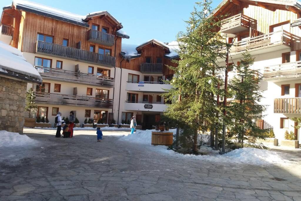Chaleureux Appartement Au Coeur Des Orres 1800, Menage Compris Les Orres Exterior photo