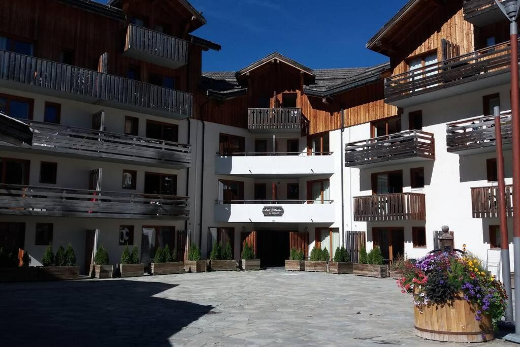 Chaleureux Appartement Au Coeur Des Orres 1800, Menage Compris Les Orres Exterior photo